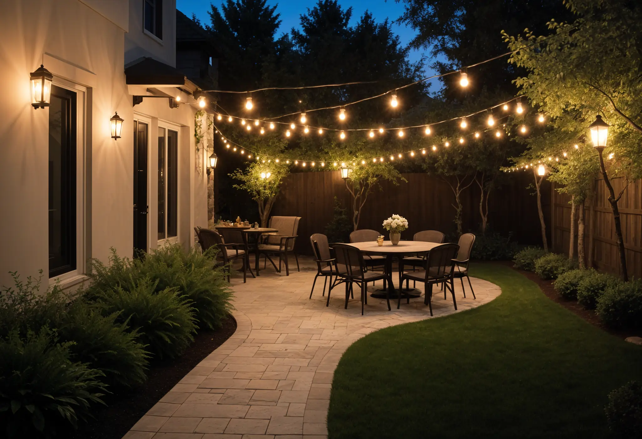 10 Ideas for Backyard Lights | Lighting Warehouse, image size:2048x1400