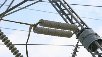 Lighting protection system with a focus on a lightning arrestor.